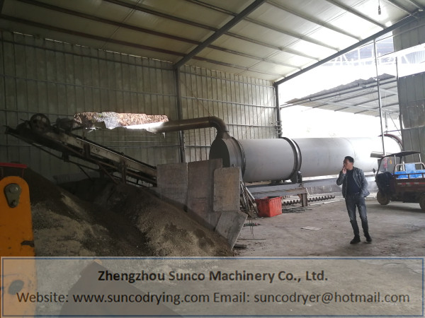 Chicken Manure Dryer in Nanping