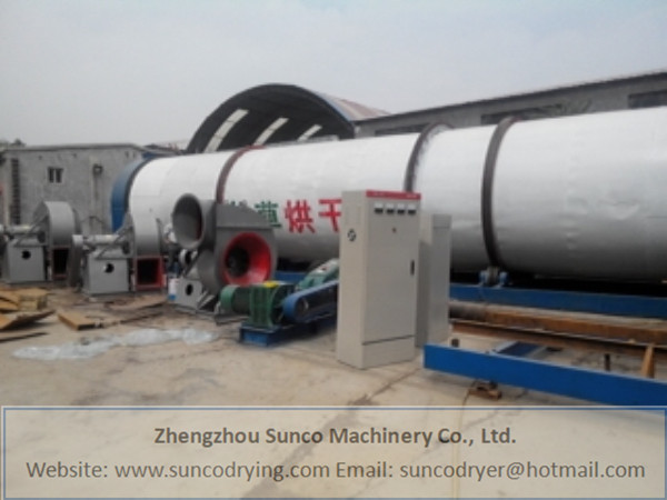 Wheat Straw Dryer in Yancheng