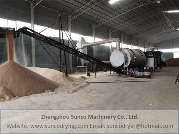 Silica Sand Dryer in Philippine