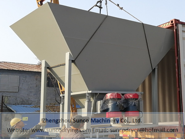 Mechanical Feeding Hopper for sand, slag, fly ash, etc.