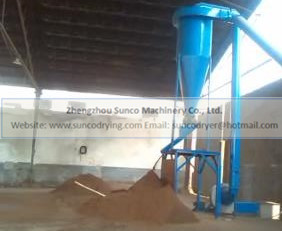 Small sawdust dryer machine, sawdust drying machine