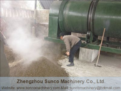 chicken manure dryer, poultry manure drying machine