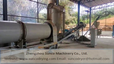 chicken manure dryer, poultry manure drying machine