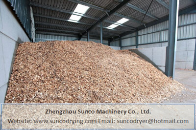 Rotary Wood Chip Drying Machine, wood chip dryer, rotary wood chip dryer