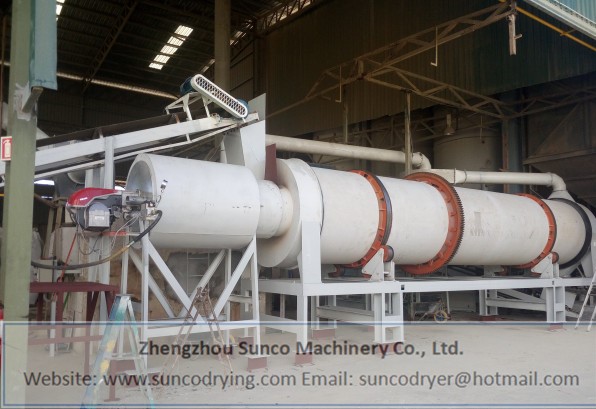 River sand drying machine，sand dryer, rotary sand dryer