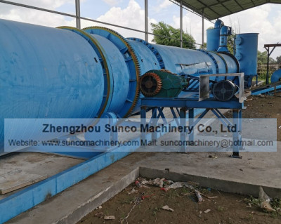 Chicken manure organic fertilizer dryer, chicken manure dryer