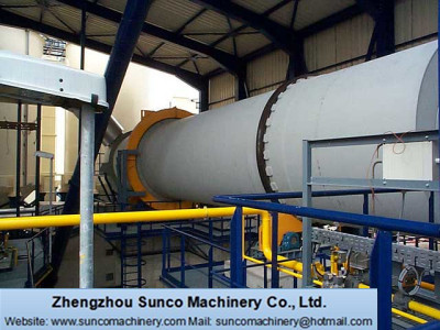 sand dryer, sand drying machine, rotary sand dryer