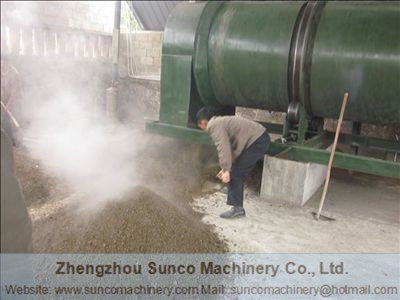 Chicken manure dryer, chicken manure drying machine