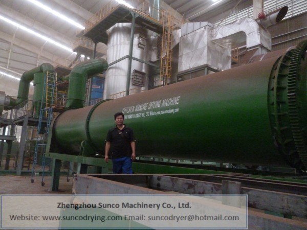 Thailand Chicken Manure Dryer Machine